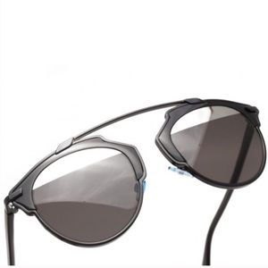 DIOR SO REAL SUNGLASSES WITH MIRROR TOP